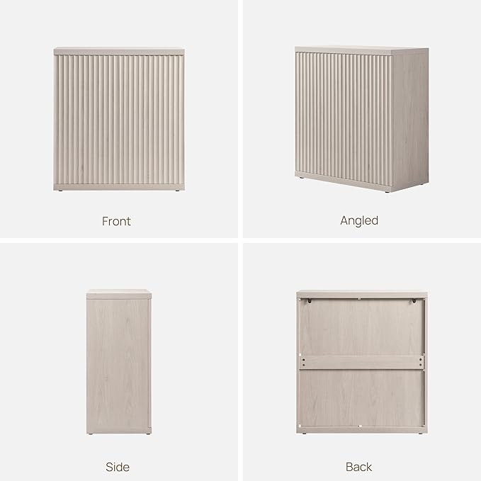 SICOTAS Buffet Cabinet with Storage Accent Sideboard Modern Credenza with Doors - Image 6