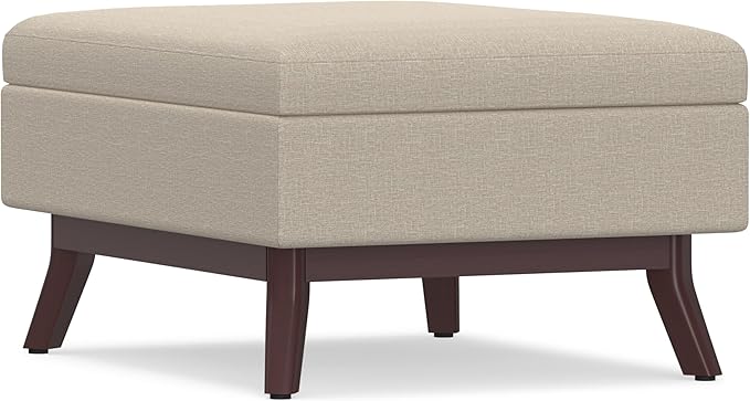 SIMPLIHOME Owen Coffee Table Storage Ottoman - Image 8