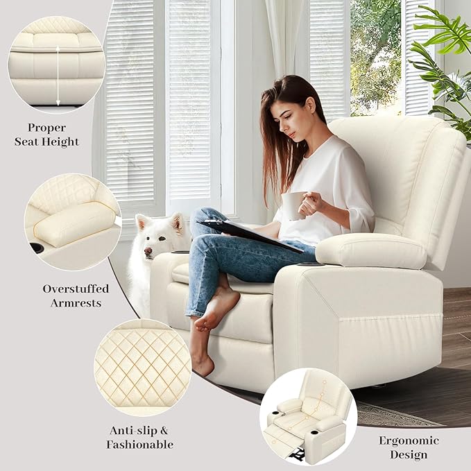 Yolsali 3 Seater Recliner Sofa Set - Image 3