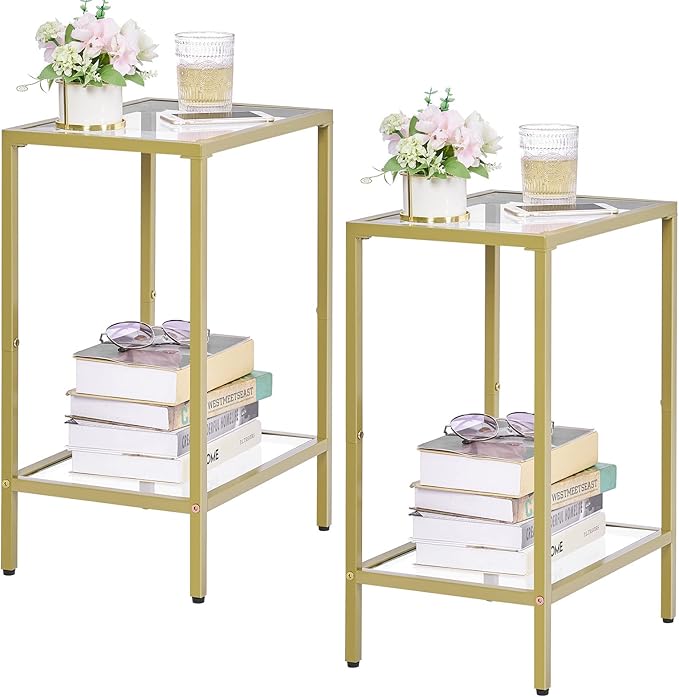 HOMSHO Side Tables Set of 2, End Tables - Image 9