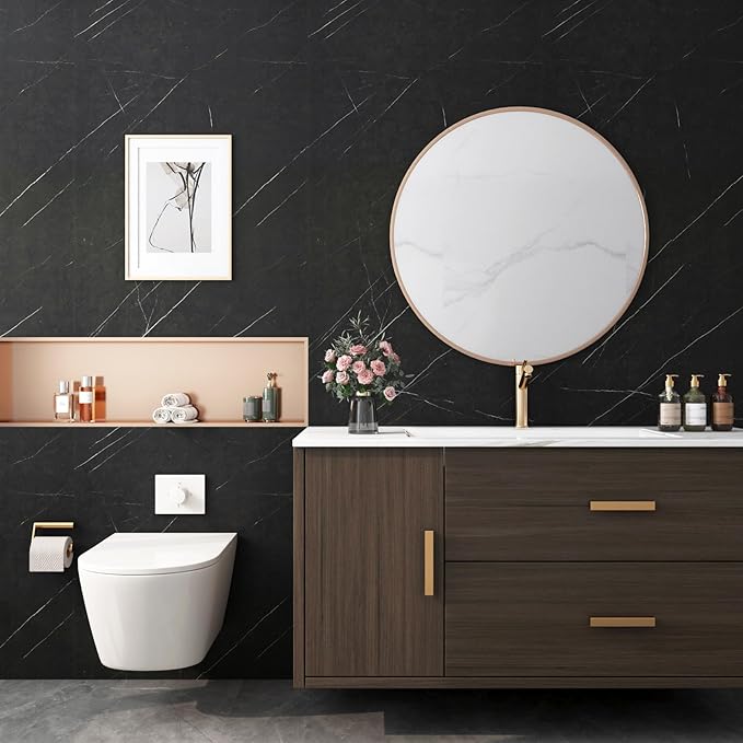 FunStick Black Marble Contact Paper - Image 6