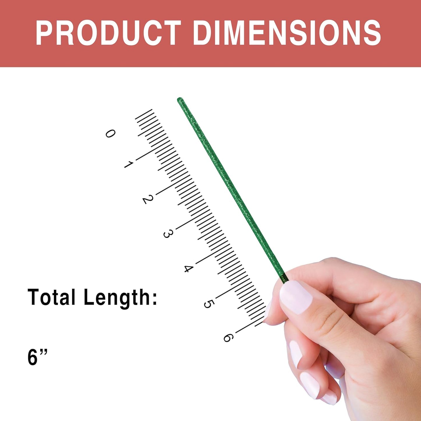 Coffee and Cocktail Stirrers, Reusable Plastic Drink Stirrer Sticks, 100 Ball Head Swizzle Sticks, Use as a Cocktail Garnish or Cake Pop Stick, and Restaurant Supplies, 6 inch (GREEN)