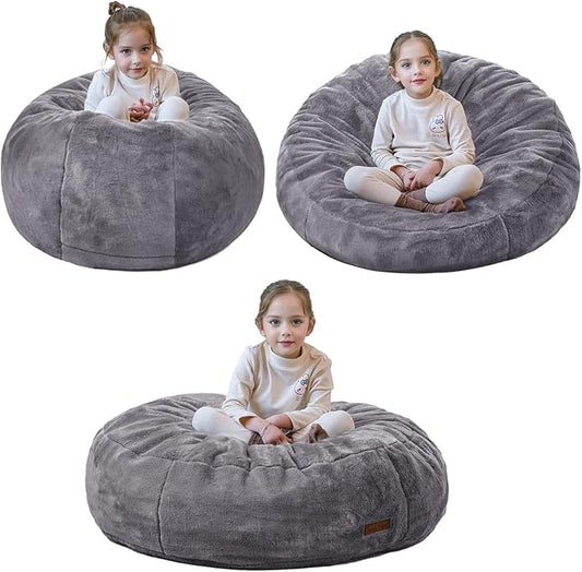 MAXYOYO 3 in 1 Kids Bean Bag Chair, Child Floor Sofa by MAXYOYO