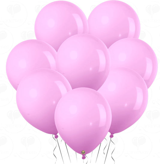 AFTERLOON® Biodegradable Balloons 24 pcs Pastel Lilac 10 Inch, Matte Color Thickened Extra Strong Natural Latex Helium Float, Colorful Bulk Color ballon Globos Para Decoration De Fiestas Kids