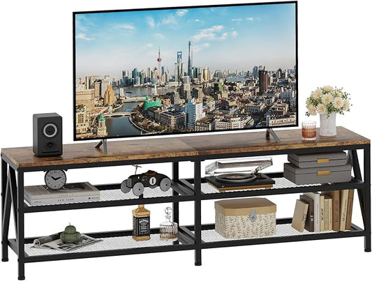 TV Stand for TVs up to 70 Inch, Entertainment Center for Living Room by Katrawu