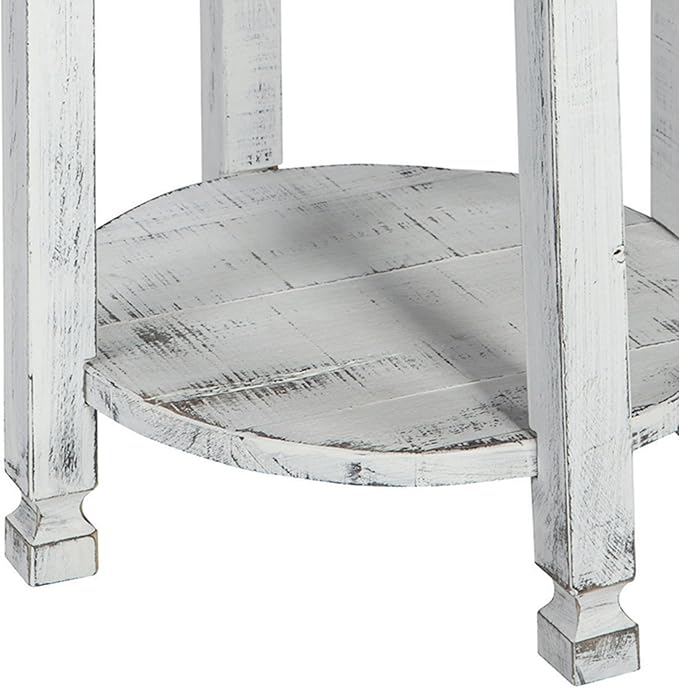 Alaterre Furniture Country Cottage Rustic Farmhouse Nightstand – 20-Inch Side - Image 9