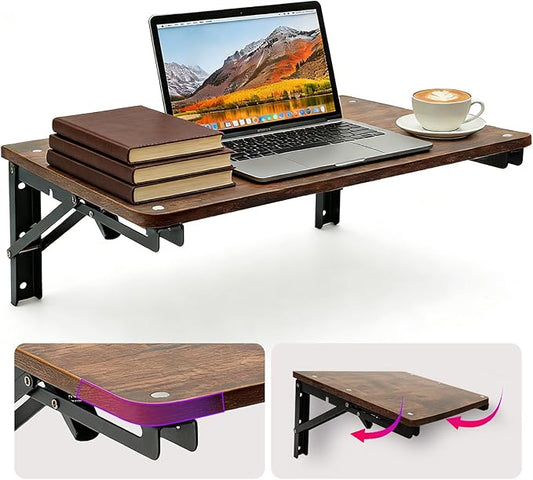 Wooden Folding Shelf Wall Mounted by IDUNSEED