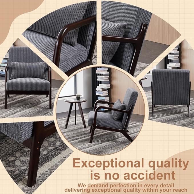 Mid Century Modern Accent Chair - Image 6
