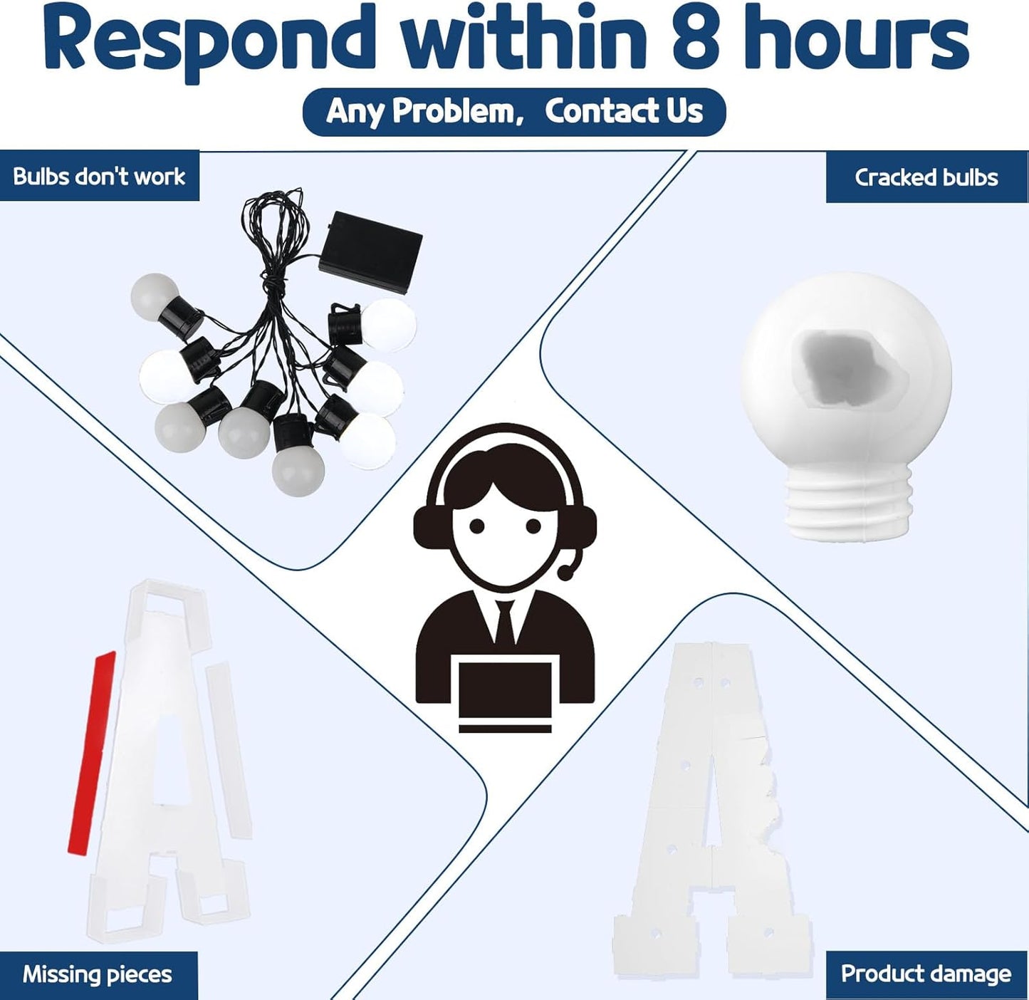 Marquee Letters 4 Feet Tall Large Light Up Letters Baby Shower Decorations Wedding Engagement Proposal White Party Decorations Marry Me Sign Big Cardboard Backdrop U