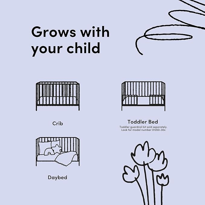 Storkcraft Equinox 3-in-1 Convertible Crib – GREENGUARD Gold Certified - Image 5