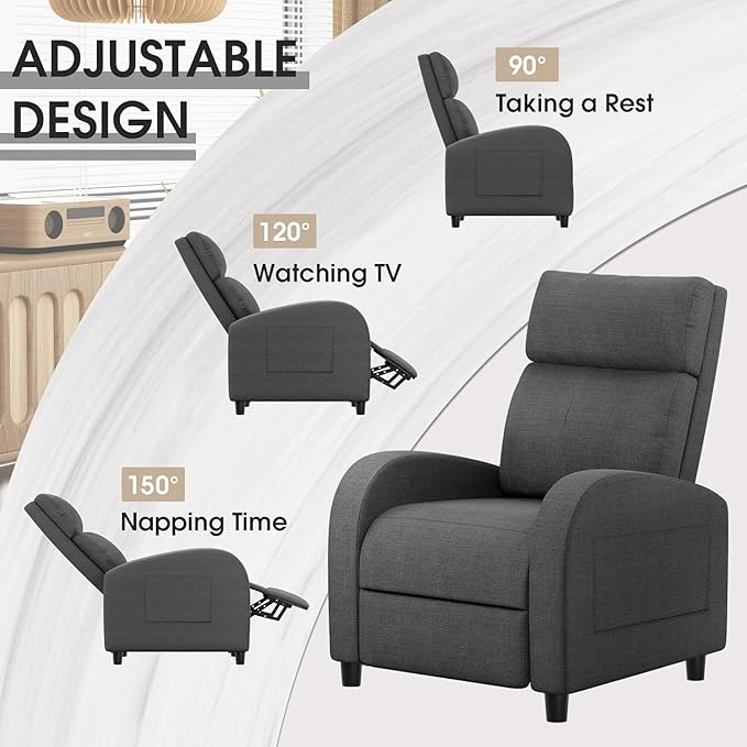 Homall Recliner Chair, Recliner Sofa - Image 7