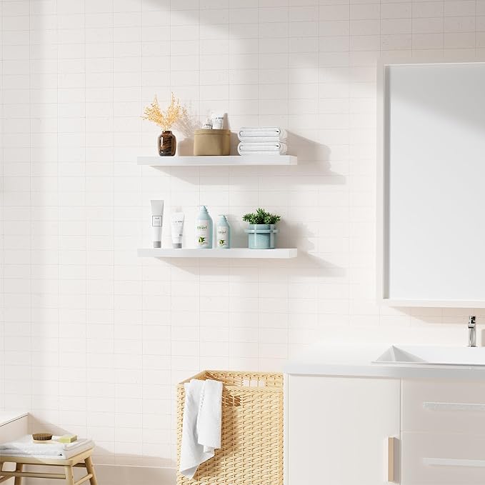 Bellsal Floating Shelves for Wall, Living Room, Bathroom Storage, Book Shelf - Image 4