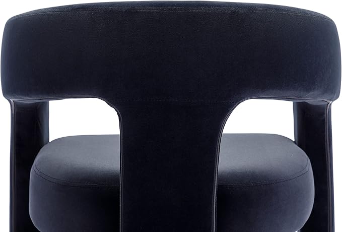 VESCASA Velvet Barrel Dining Chair - Image 8