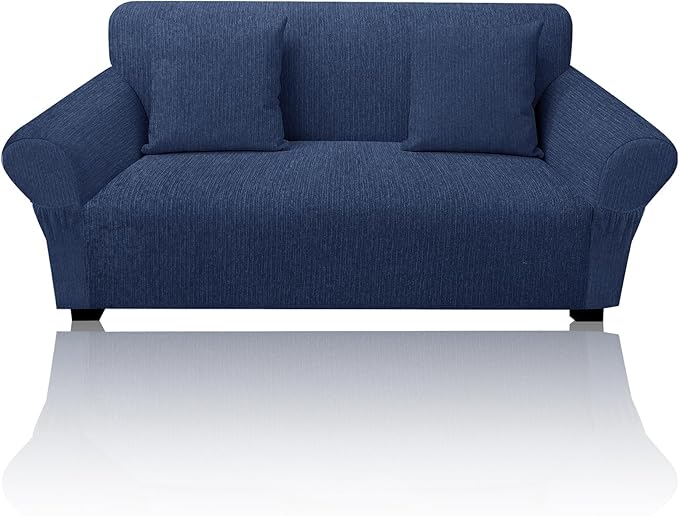 Loveseat Slipcover with 2 Pillow Cover by Jcones
