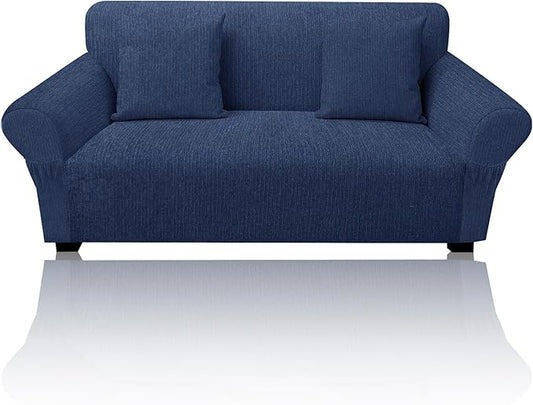 Loveseat Slipcover with 2 Pillow Cover by Jcones