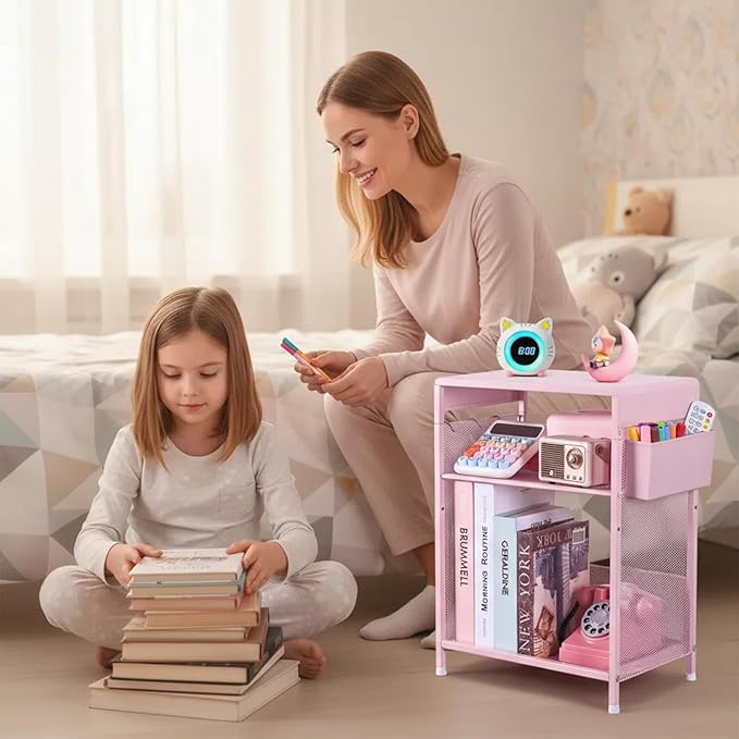 ECOLOVI Kids Nightstand 19in High - Image 8