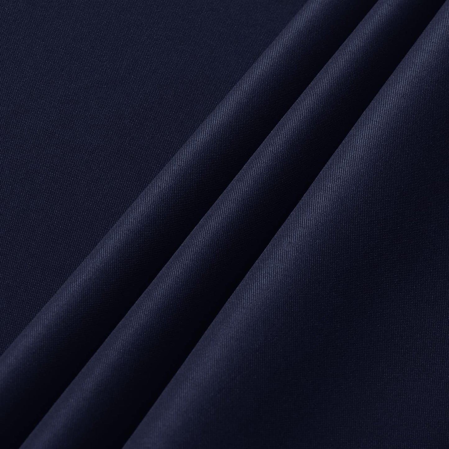 sancua 2 Pack Navy Tablecloth 60 x 120 Inch, Rectangle 8 Feet Table Cloth - Stain and Wrinkle Resistant Washable Polyester Table Cover for Dining Tables, Buffet Parties and Camping