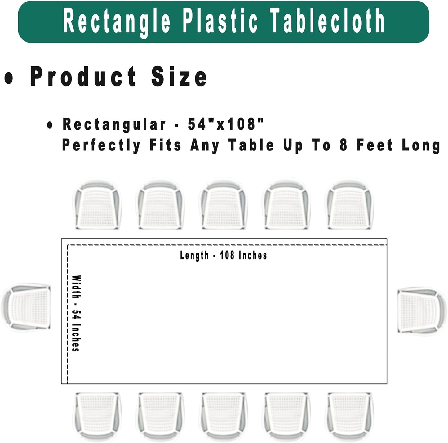 PARTY ULYJA Orange Plastic Tablecloths 2 Pack Disposable Table Covers 54 x 108 Inch PEVA Fall Colors Table Cloths for BBQ Picnic Birthday Wedding Parties 8 ft Rectangle Table Use