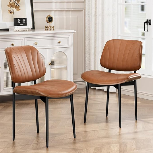 YaFiti Dining Chairs Set of 2, Dining Room and Kitchen Chairs, Mid Century by YaFiti