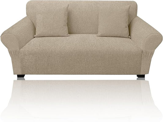 Loveseat Slipcover with 2 Pillow Cover by Jcones