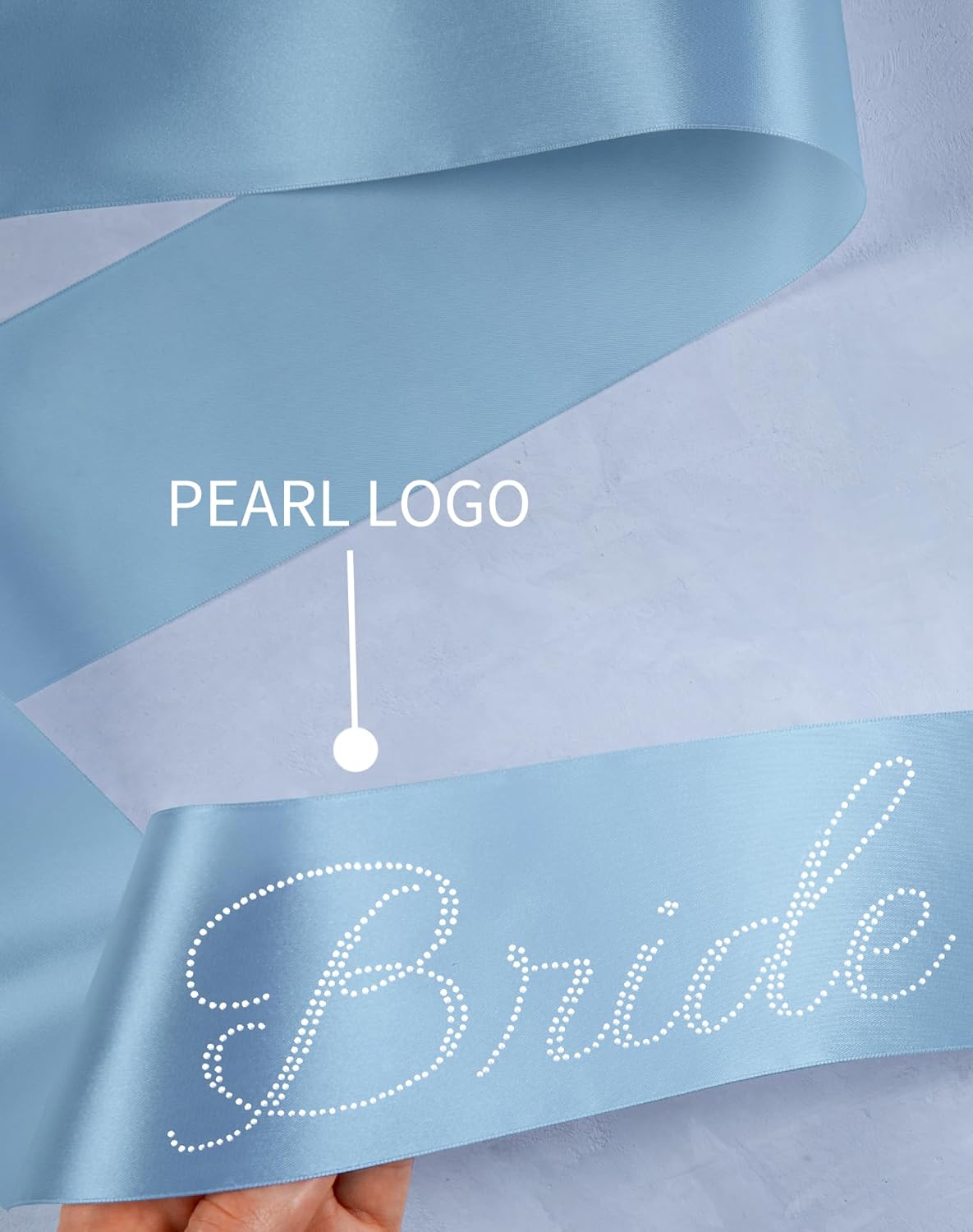 Bride to Be Sash Blue Bachelorette Party Costume Accessories Party Favors Bridal Shower Accessory, Bach Party Decorations, Engagement Party Supplies