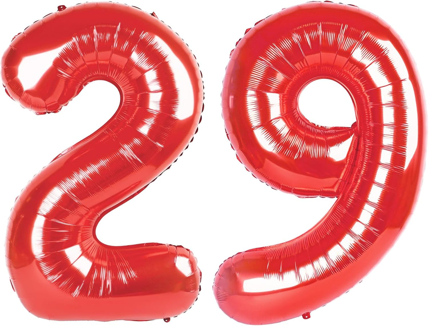 Red Number 29 Balloon 40 Inch Birthday Decorations, Number 29 Balloon Birthday Party Decoration, Anniversary Decorations Graduations Party Supplies