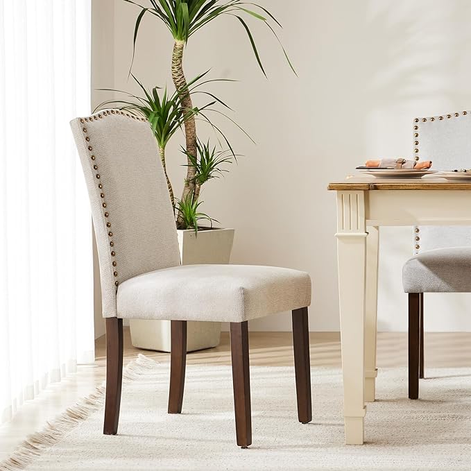 DUMOS Dining Chairs Set of 4, Modern Kitchen Table Chairs - Image 7