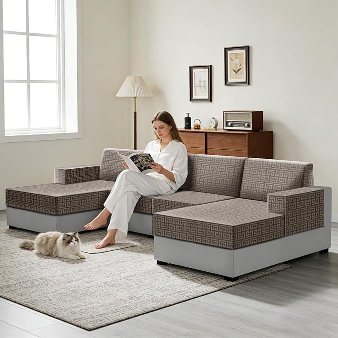 UNBBRRL Stretch Couch Backrest Cushion Cover - Image 6