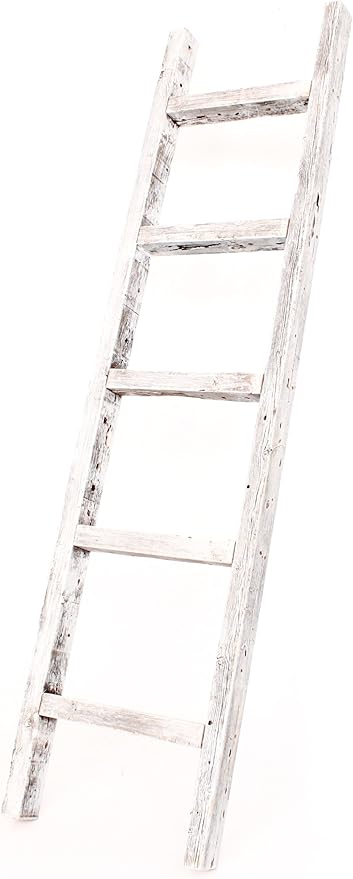 BARNWOODUSA Rustic Decorative Ladder by BarnwoodUSA