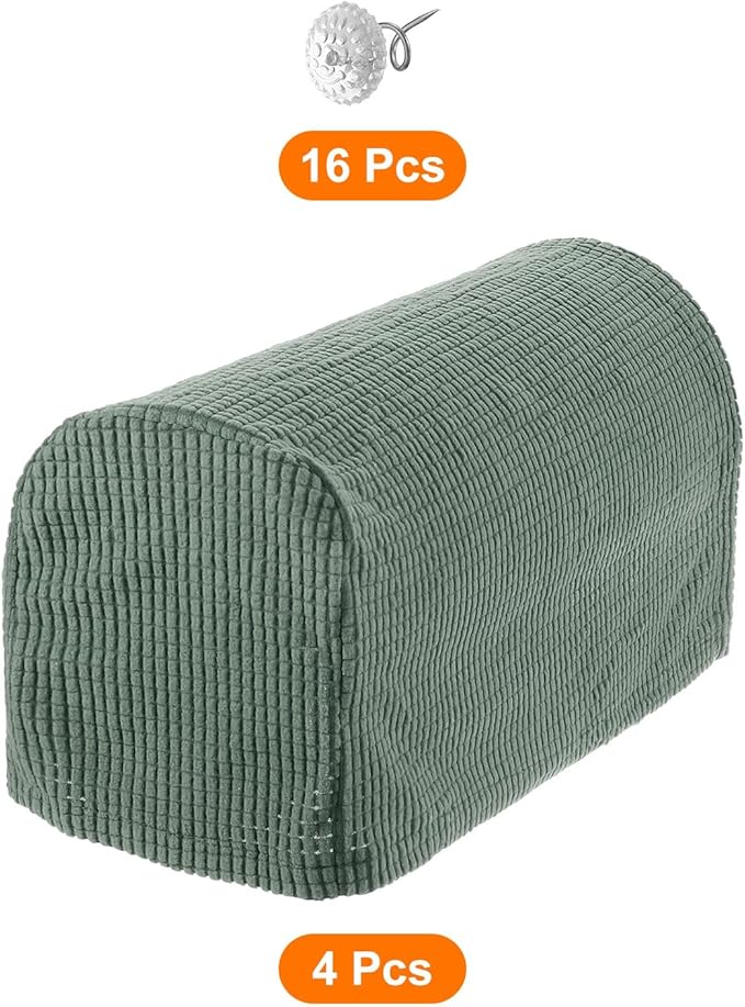 uxcell Stretch Armrest Covers Armchair Anti-Slip - Image 3