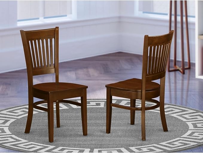 East West Furniture VAC-ESP-W Vancouver Kitchen Dining Chairs - Image 2