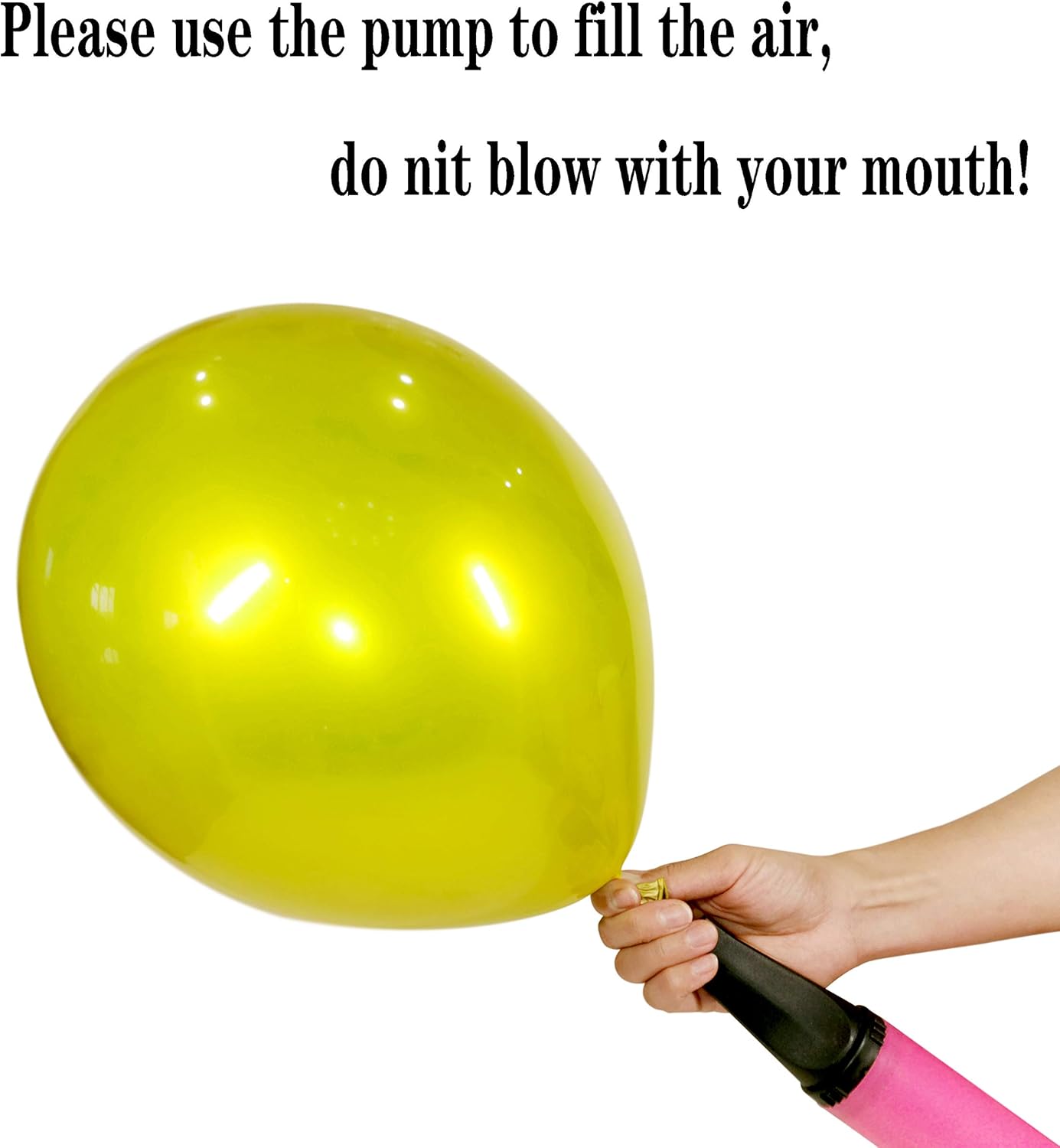 Metallic Yellow Balloong 50pcs 12 inch metallic chrome yellow balloons,double layer yellow balloons are more durable suitable for wedding,birthday party balloon decorations