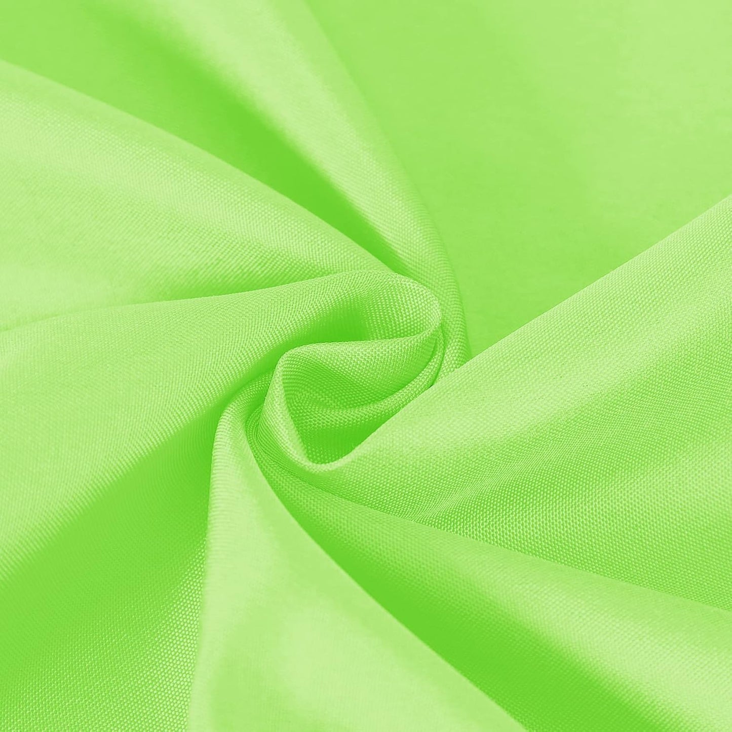 Cupuamon Square Tablecloth 90x90 inch Washable Polyester Fabric Table Cloth for Wedding Party Dining Banquet Decoration（90x90,Apple Green）