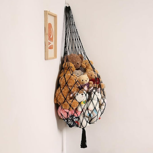 Amdermi Stuffed Animal Hammock Corner Hanging Net by Amdermi