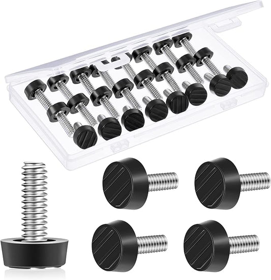 Hotop 1/4-20 UNC Thread Adjustable Table Levelers Screw Foot Levelers by HOTOP