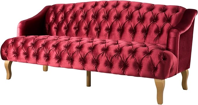 Christopher Knight Home Minxi Velvet Sofa Couch, Home Sofa Living Room - Image 4