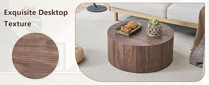 23.6'' Modern Round Coffee Table - Image 7