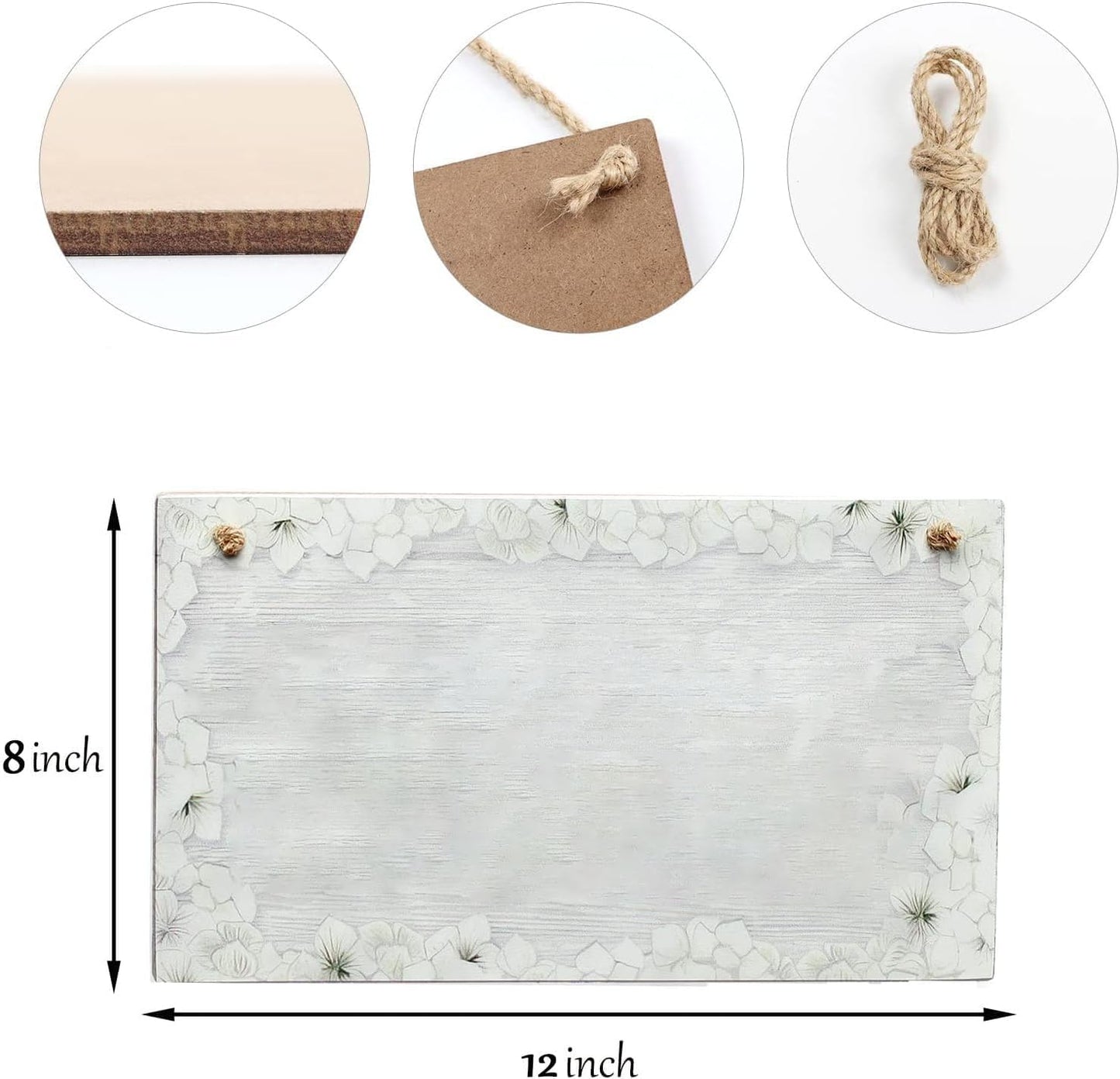 Rustic Wooden Sign - Italian Kitchen Sign 'Shut Up & Eat! Mangia E Statti Zitto' Farmhouse Style Wall Art Decor 4x16 INCH