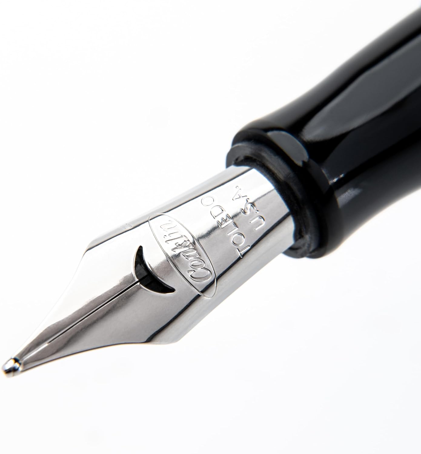 Conklin Duragraph Fountain Pen Red Nights - Fine Nib, Luxury Writing Instrument with Bold Red Finish