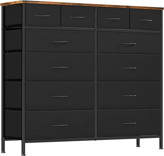 VASICAR Large Dresser for Bedroom by VASICAR
