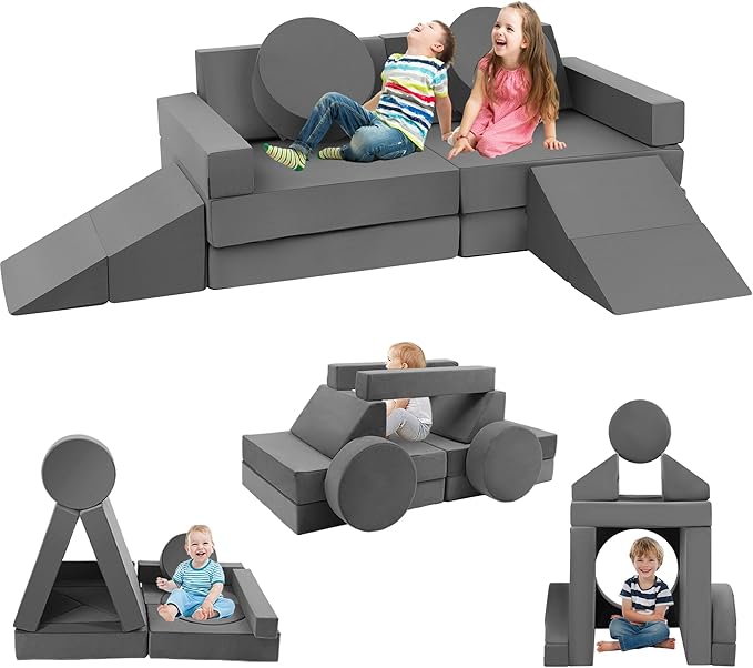 Edbuosy Toddler Couch Kids Sofa Modular by Edbuosy