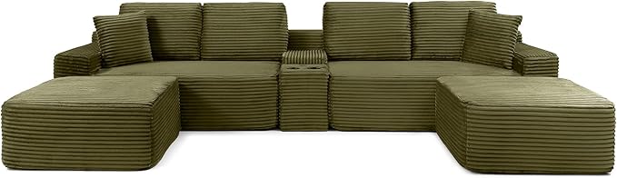 125" Oversized Sectional Couches - Image 8
