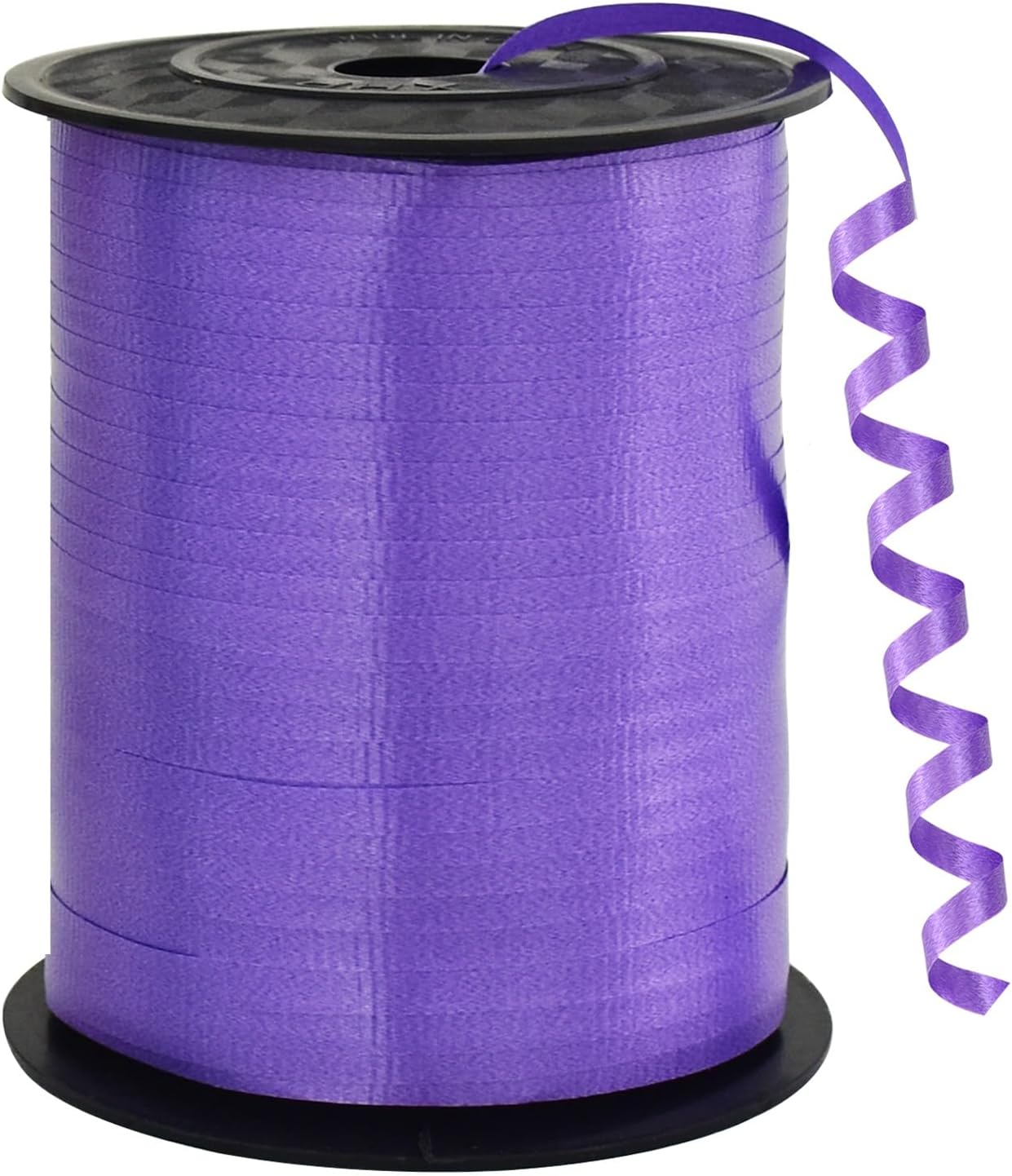 BEISHIDA 500 Yards Matte Purple Ribbon Curling Crimped Ribbon Balloon String Ribbons for Gift Wrapping Ribbon for Birthday Party Festival Art Craft Decor Florist Flowers Decoration