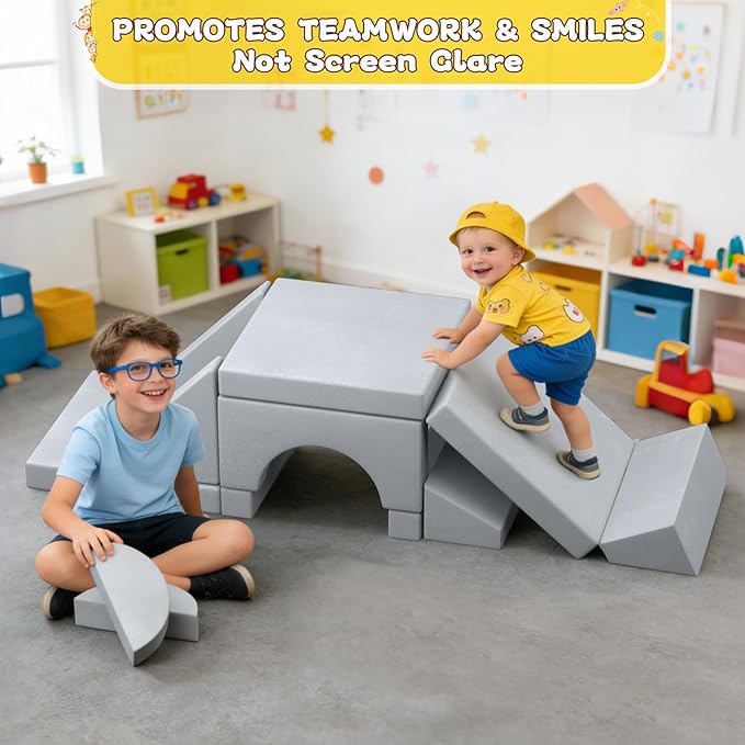 15pcs Unique Modular Kids Play Couch - Image 6