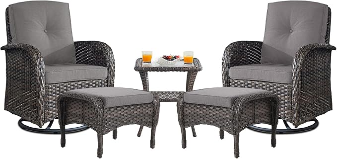 Belord Small Conversation Sets Patio Funiture by Belord