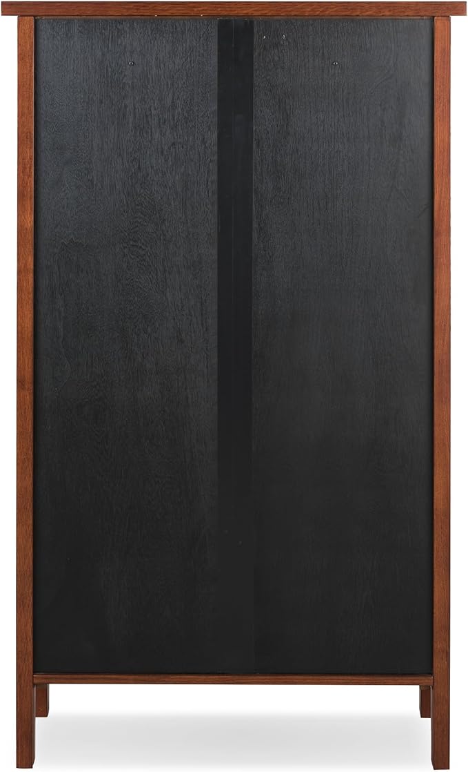 Leick Home 82262 Mission Mantel Height Bookcase - Image 6