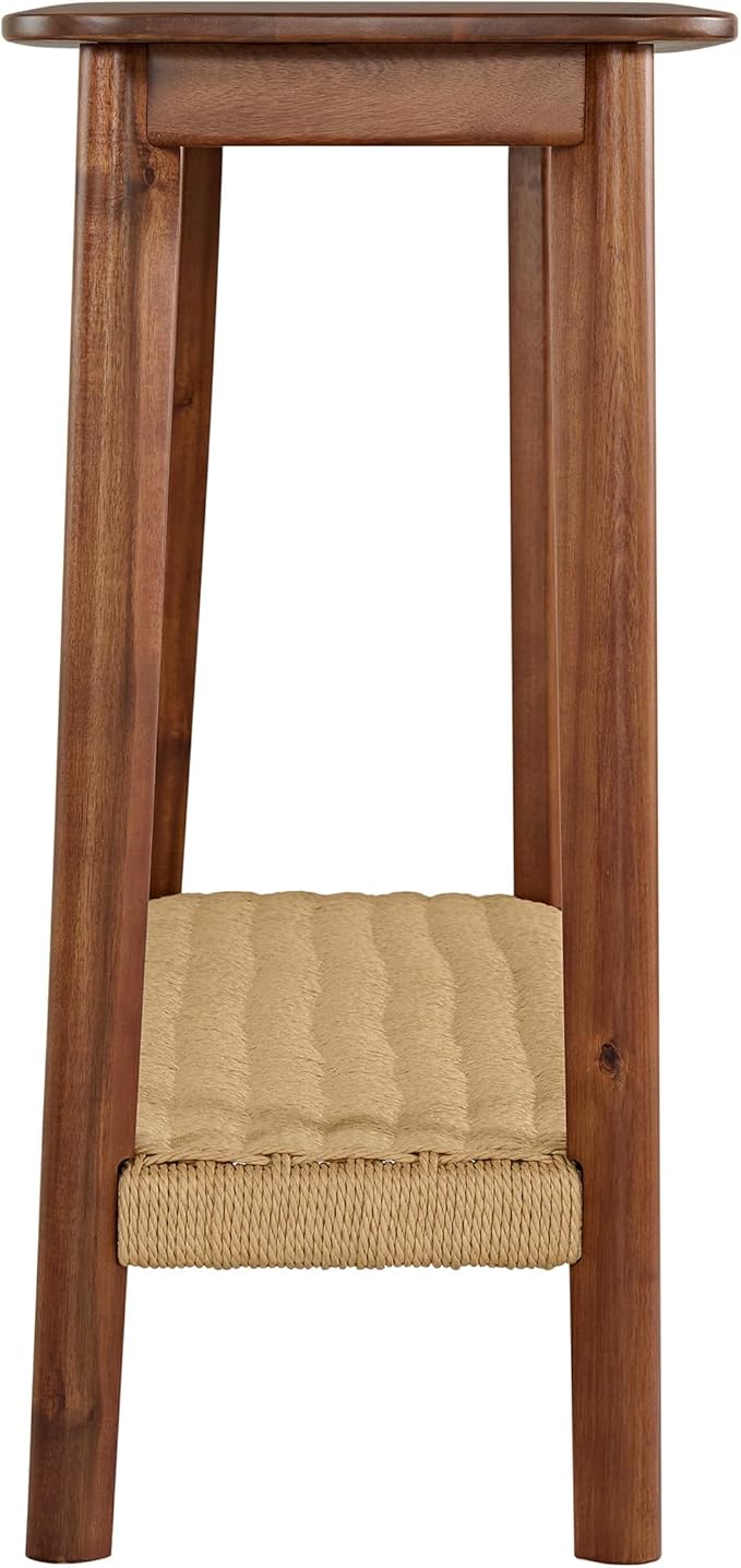 Alaterre Furniture Calais 48 Inch Solid Wood Entryway Table - Image 9