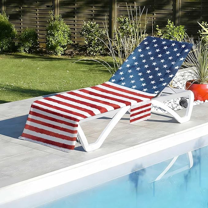 Irisbell Lounge Chair Towel Cover - Image 2