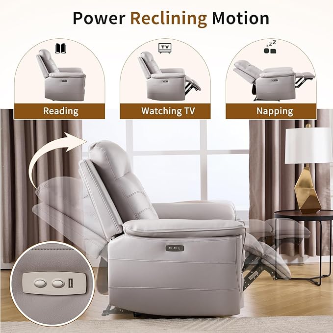 ANJ Power Recliner Chair Set of 2 - Image 3