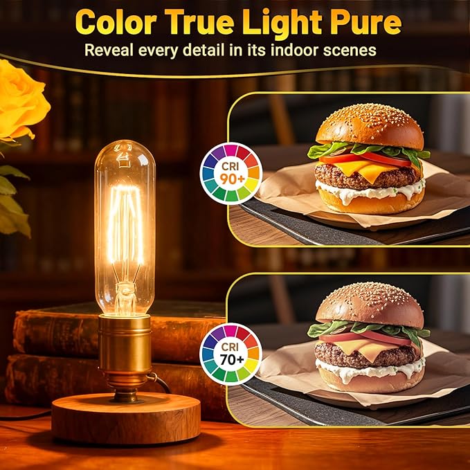 T10 Tubular Light Bulbs 25 Watt Incandescent Light Bulb, T10 Bulb, 120V 25W - Image 4